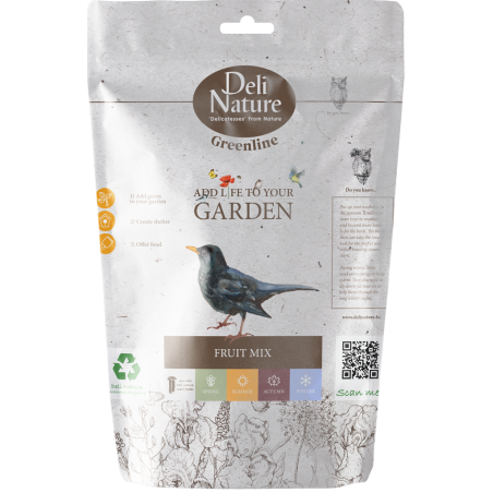 Greenline Fruit Mix 700gr - Deli Nature à 5,95 € - Deli Nature - 026902 - Oiseaux de la nature