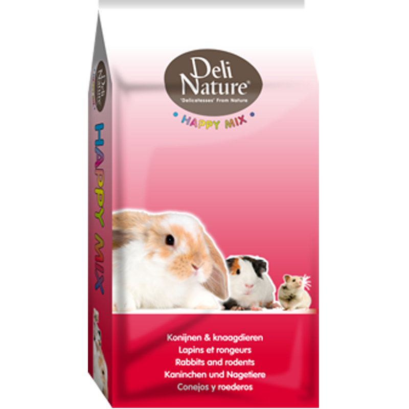 Happy Mix Lapins Nains 15kg - Deli Nature Happy Mix Lapins Nains 15kg - Deli Nature