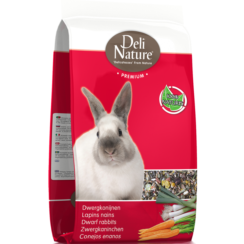 Premium Lapins Nains 800gr - Deli Nature 029221 Deli Nature 2,85 € Ornibird