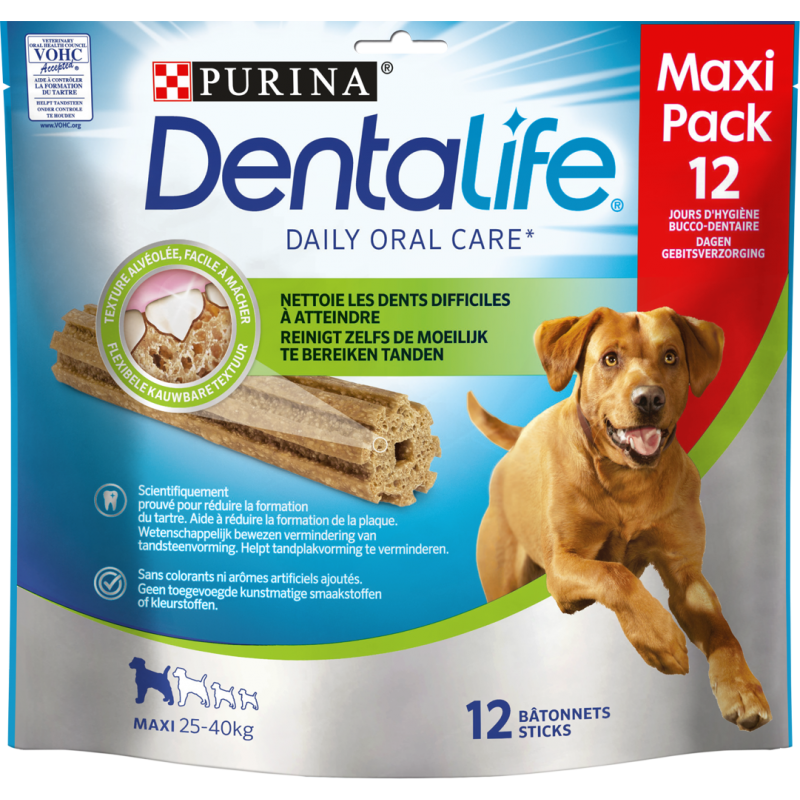 Dentalife - Maxi 25 à 40kg x12sticks - Purina 12291932 Purina 5,00 € Ornibird