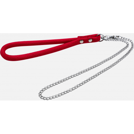Collection Corde Montagne - Laisse montagne Fine métal Rouge 1m - Wouapy à 17,95 € - Wouapy - 312736000 - Wouapy