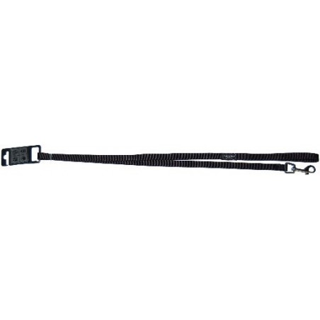 FIN DE SERIE - Laisse Basic Line Noir 20mm 100cm - Wouapy à 7,35 € - Wouapy - 312113000 - Vente Flash