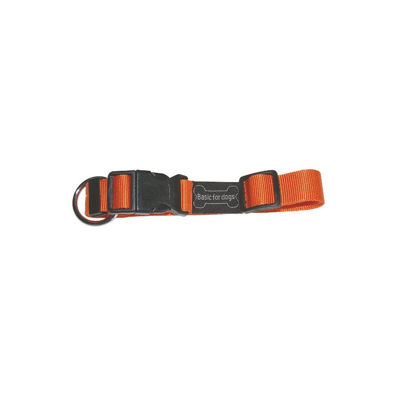 Collier Basic Line Orange 25mm 44/65cm - Wouapy 312181000 Wouapy 6,50 € Ornibird