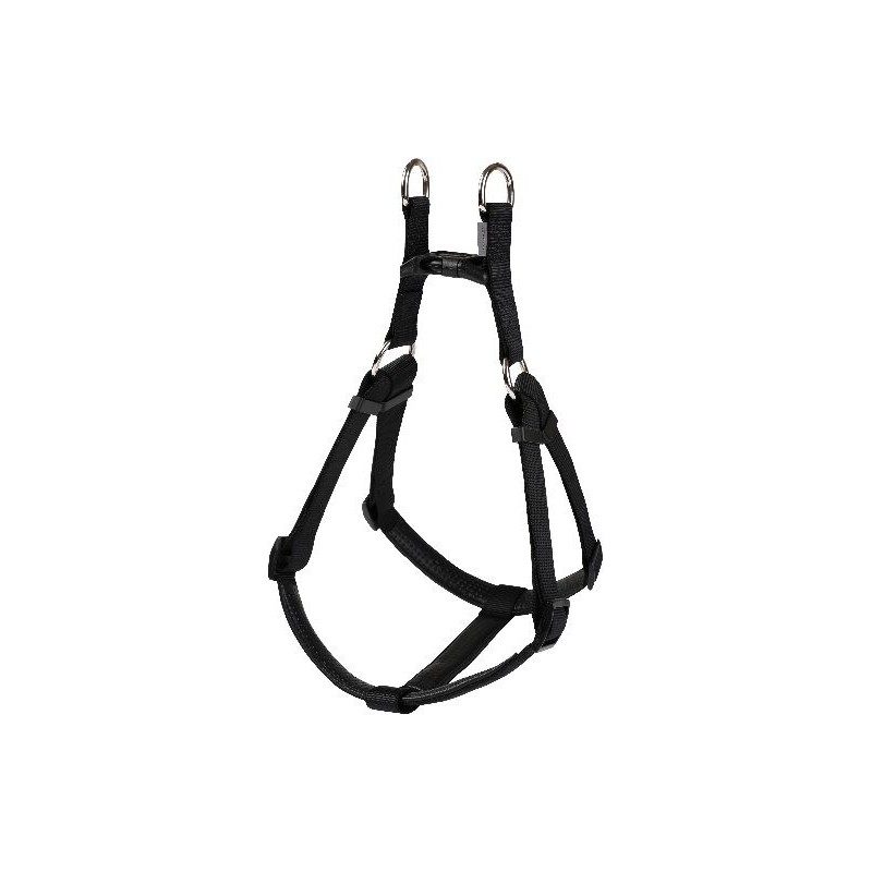 FIN DE SERIE - Harnais Basic Confort Noir 40mm 96/120cm - Wouapy