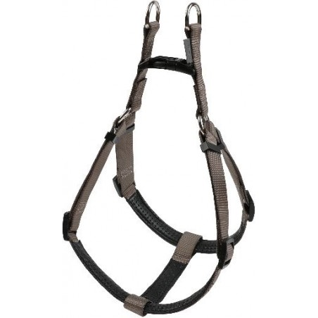 FIN DE SERIE - Harnais Basic Confort Taupe 40mm 96/120cm - Wouapy à 32,95 € - Wouapy - 312568000 - Vente Flash