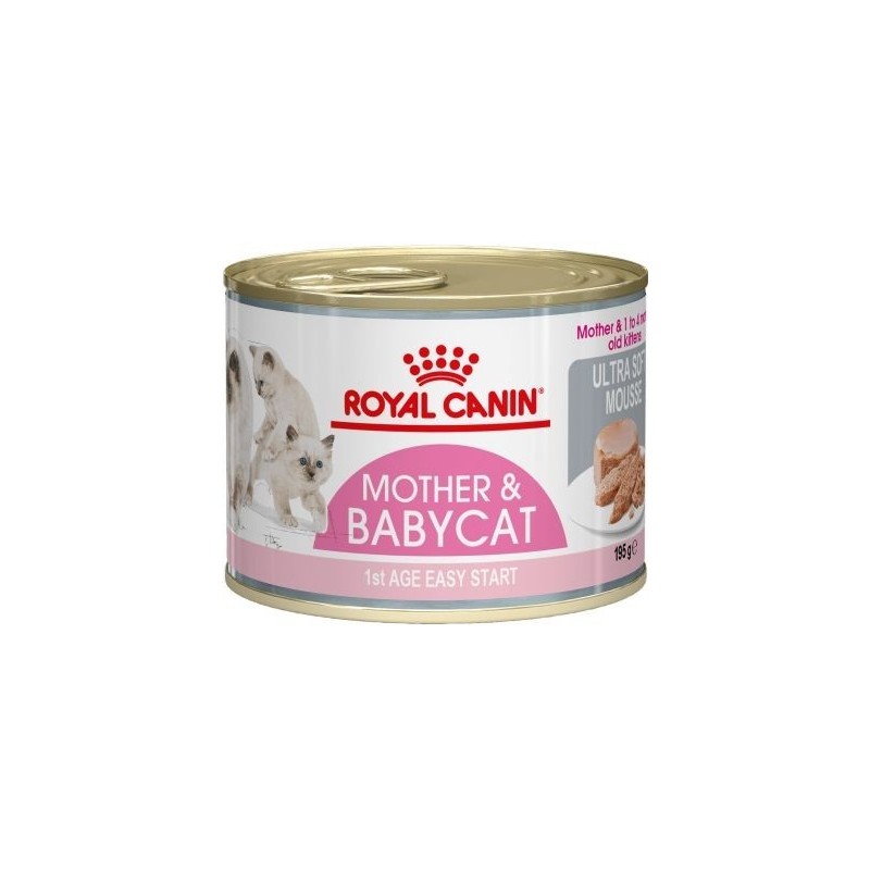 Mother & Babycat Ultra Soft Mousse 195gr - Royal Canin 1259806 Royal Canin 3,70 € Ornibird