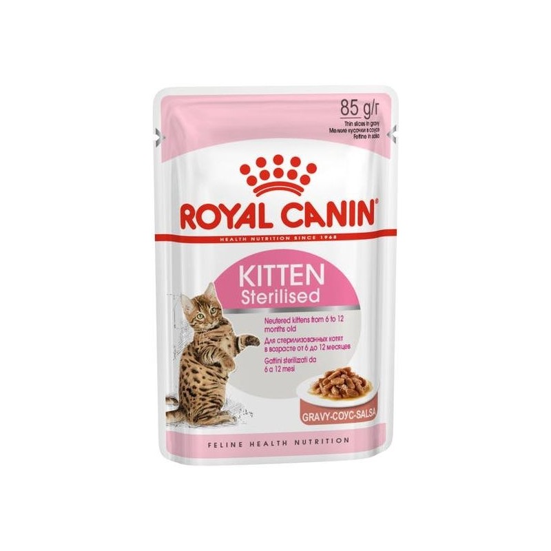 Kitten Sterilised en sauce 85gr - Royal Canin 1259864 Royal Canin 1,85 € Ornibird