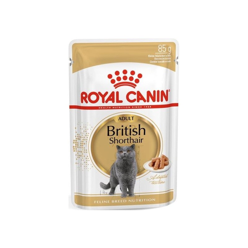 British Shorthair en sauce 85gr - Royal Canin 1259858 Royal Canin 1,80 € Ornibird