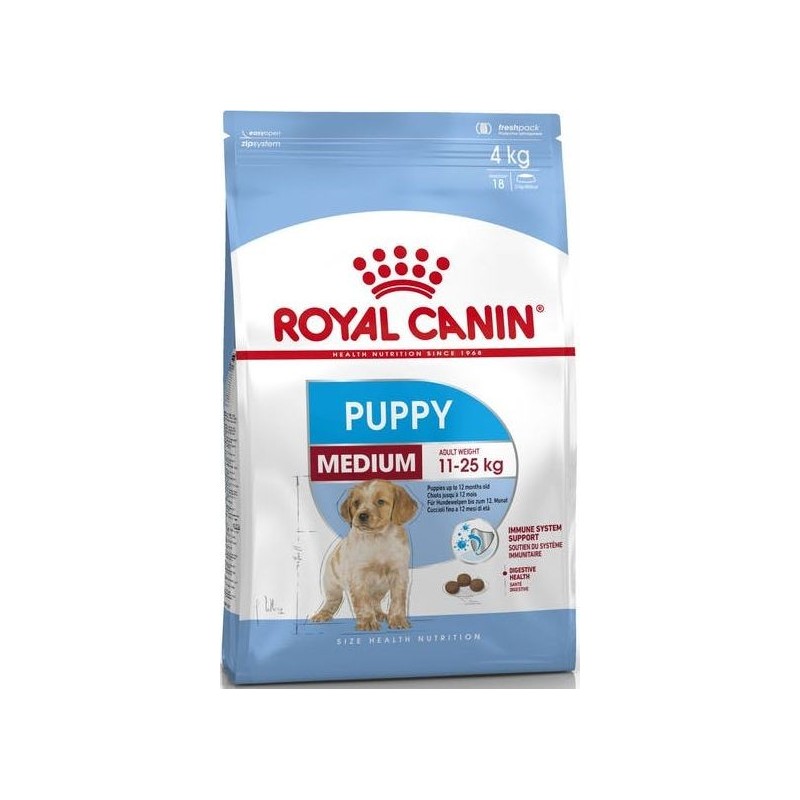 Medium Puppy 4kg - Royal Canin Medium Puppy 4kg - Royal Canin