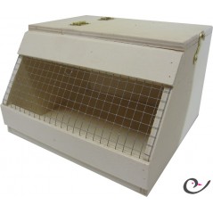 Boite de transport pour oiseaux en bois NR1 16x14x10,5cm - 9,65 € - Kinlys - 5400351003753 - Ornibird SRL