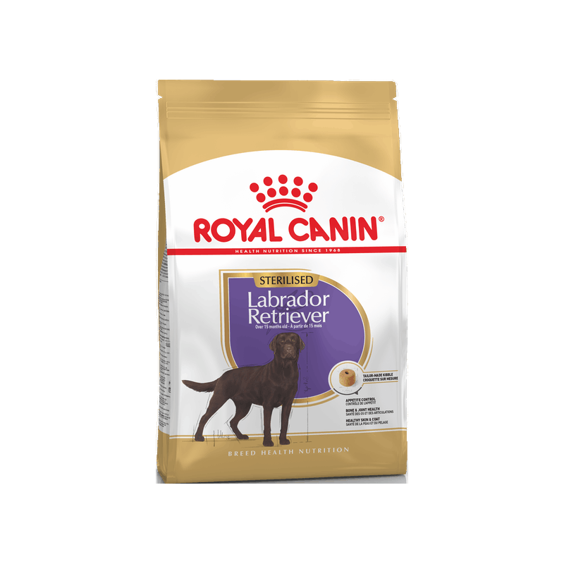 Labrador Retriever Sterilised 3kg - Royal Canin Labrador Retriever Sterilised 3kg - Royal Canin