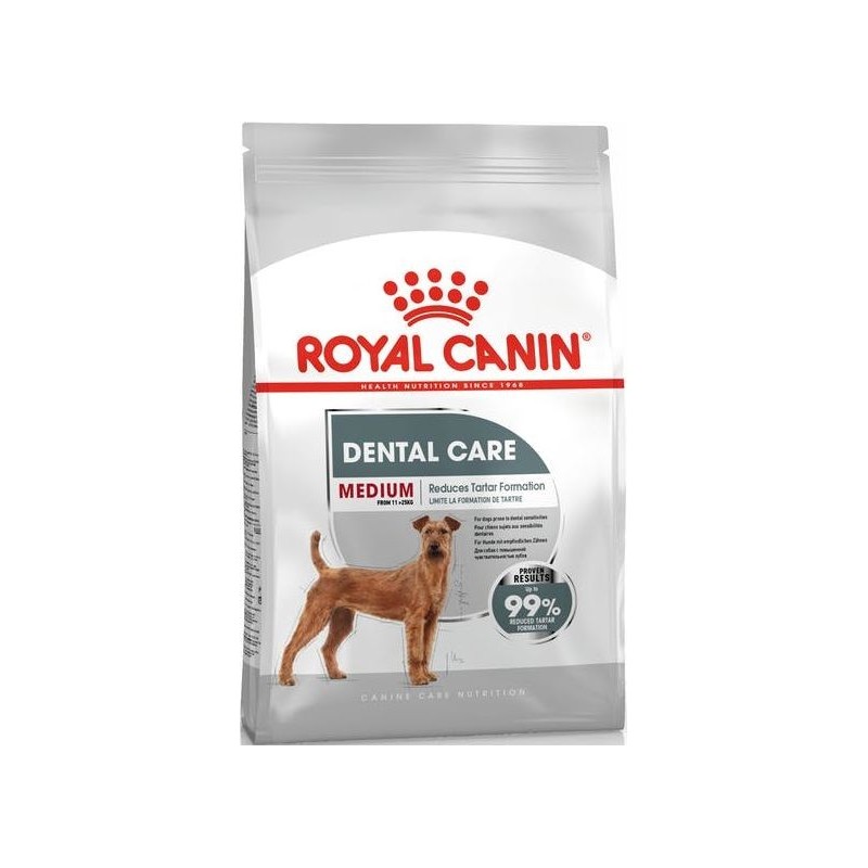 Medium Dental Care 3kg - Royal Canin 1260503 Royal Canin 29,70 € Ornibird