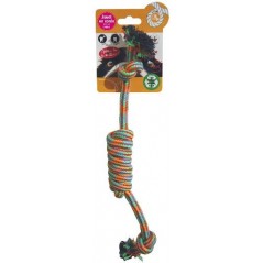 Elingue corde à noeud coton recyclé 40cm - Wouapy 327203000 Wouapy 3,45 € Ornibird