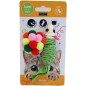 Souris Sisal + Balle Boule - Wouapy