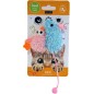 Duo de souris à poils - Wouapy