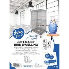 Volière Daisy 100x76x182cm - Duvo+ - 395,00 € - Duvo + - 5414365342463 - Ornibird SRL