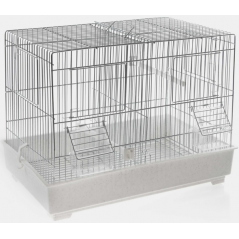 Cage Cova Chromée 42x26x33cm 1560035 Kinlys 30,95 € Ornibird