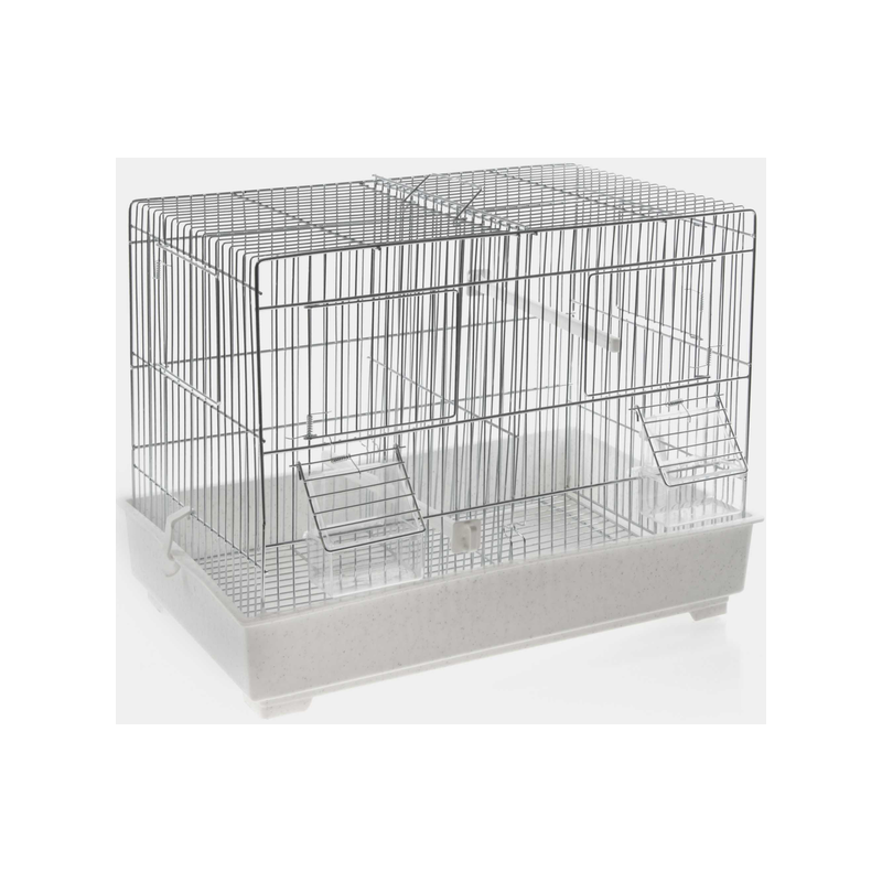 Cage Cova Chromée 42x26x33cm 1560035 Kinlys 30,95 € Ornibird