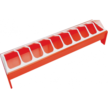 Mangeoire PVC Poules 50cm à 8,85 € - Kinlys - 24595 - Mangeoires