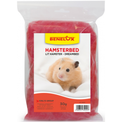 Lit Hamster Funny viscose Rouge 30gr 34222 Kinlys 2,10 € Ornibird