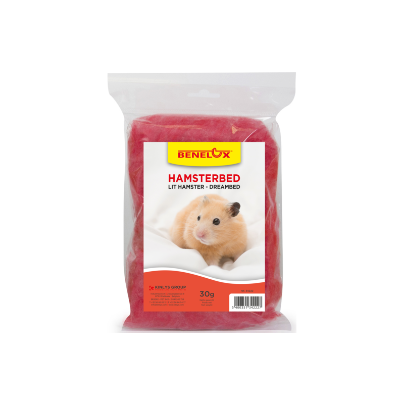 Lit Hamster Funny viscose Rouge 30gr