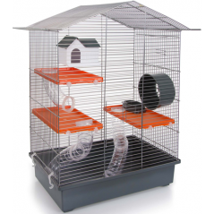 Cage pour Hamster Mia Funny 57x40,5x63cm à 66,75 € - Kinlys - 35143 - Cages d'intérieur