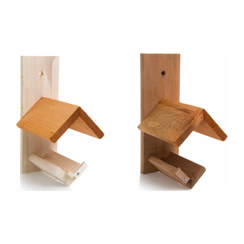 Porte Pot beurre de cacahuètes en bois 13,2x17x26cm