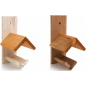 Porte Pot beurre de cacahuètes en bois 13,2x17x26cm