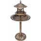 Fontaine et Abri oiseaux All season Bronze 52x52x12cm