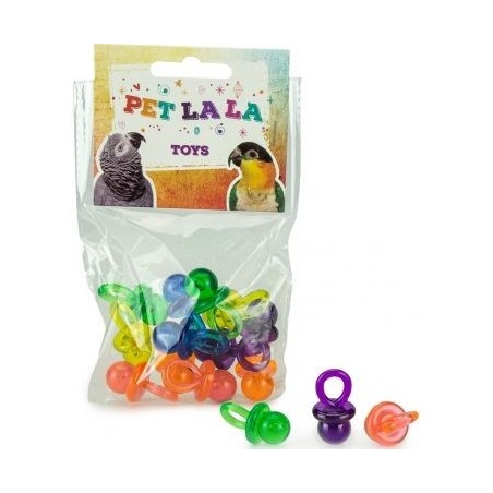 Sucettes Perroquets 12pièces - Petlala à 6,50 € - PETLALA - PL2502 - Jouets