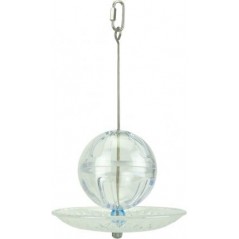 Buffet Ball avec plat et chaîne 9cm - Petlala - 20,55 € - PETLALA - 7439606649659 - Ornibird SRL