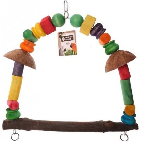 Balançoire Parrot Coconut XL - Back Zoo Nature à 14,60 € - Back Zoo Nature - ZF1425 - Perchoirs