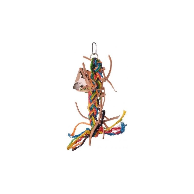 Corde Sisal et Cuir Nature 39cm - Back Zoo Nature