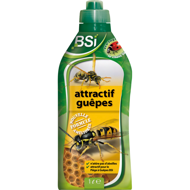 Wasp Attract Attractif Guêpe 1L - BSI 2080 BSI 12,95 € Ornibird