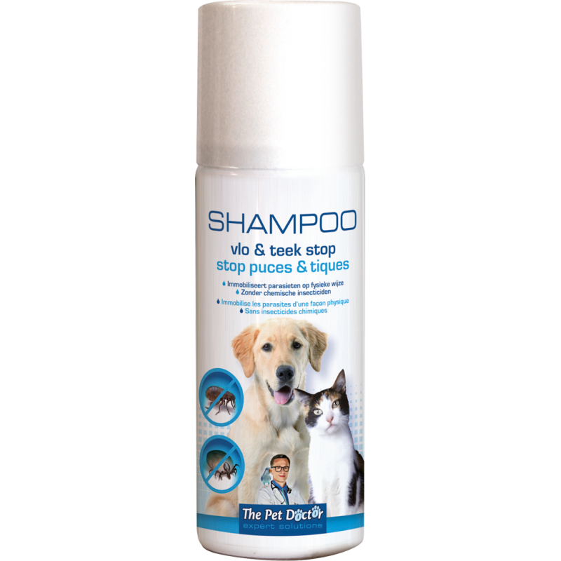 The Pet Doctor Stop Puces & Tiques Shampooing Chat et Chien 200ml - BSI 83008 BSI 11,95 € Ornibird
