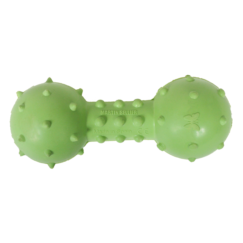 Rubb'N'Treats Haltère M 13x5,5x5,5cm - Martin Sellier