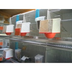 Nichoir en plastique sans nid 12x12X16cm à 4,30 € - Fauna BirdProducts - 14531 - Nids