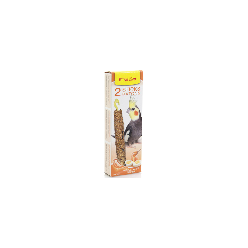 2 Sticks Perruches Miel/Oeufs - Benelux 16251 Kinlys 1,90 € Ornibird