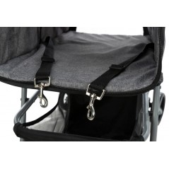 Poussette avec 4 roues - Trixie - 79,95 € - Trixie - 4011905289595 - Ornibird SRL