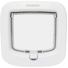 PetSafe Chatière à verrouillage manuel 4 positions Blanc 21,9x21,9cm - Pet Solutions à 42,85 € - Pet Solutions - PPA1916732 -...