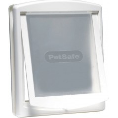 PetSafe Staywell Original Porte pour animaux verrouillage 2 positions Blanc S-19,8x23,6cm - Pet Solutions 715SGIFD Pet Soluti...