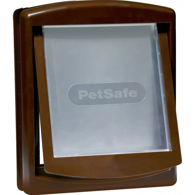 PetSafe Staywell Original Porte pour animaux verrouillage 2 positions Brun M-29,2x35,2cm - Pet Solutions 755SGIFD Pet Solutio...