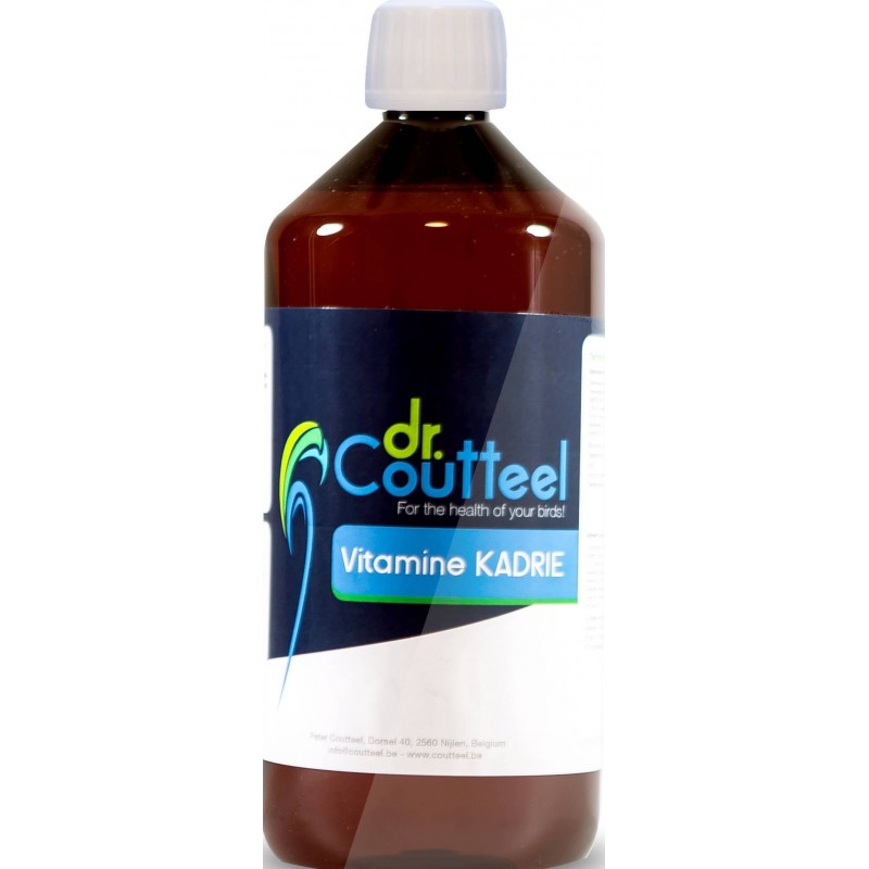 Vitamin Kadrie 1L - Stimulates the reproduction and the fertilization - Dr. Coutteel DRC-0017 Dr. Coutteel 55,00 € Ornibird