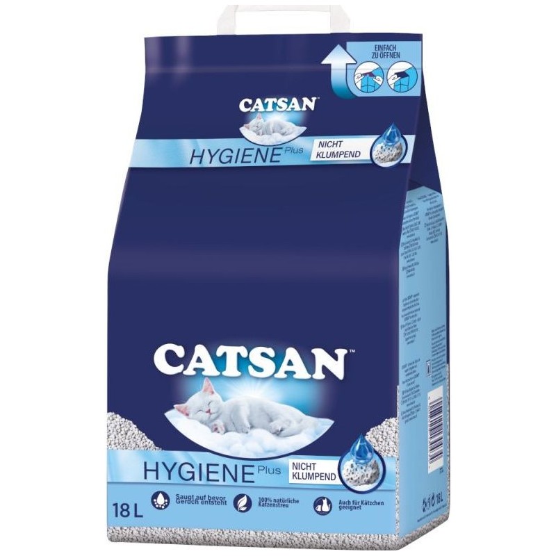 Litière Hygiène Plus non agglomérante 20L - Catsan 101738 Catsan 15,00 € Ornibird