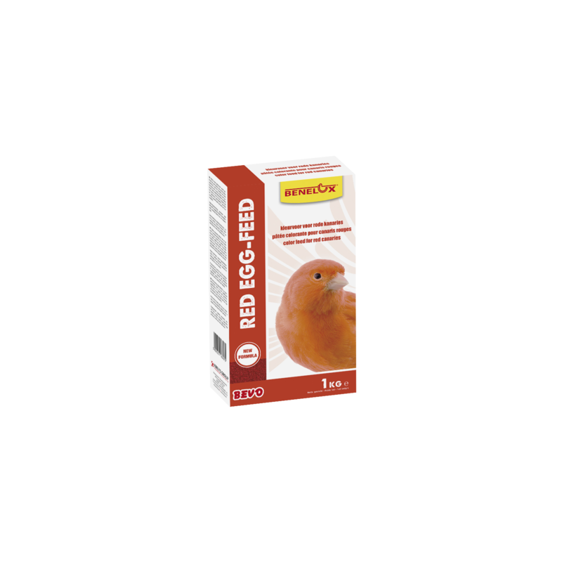 Pâtée colorante rouge Bevo boite 1kg - Benelux 1630007 Benelux 8,25 € Ornibird