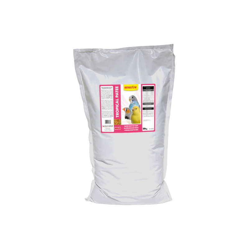 Patée Tropical Bevo sac 20kg - Benelux