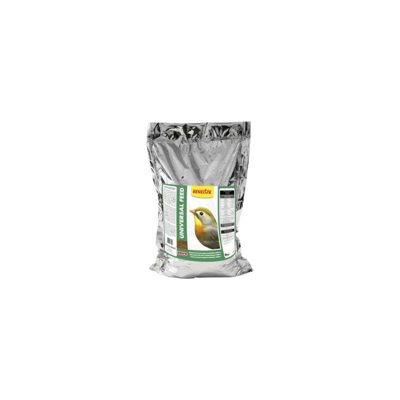 Patée sèche universelle aux insectes 5kg - Benelux Patée sèche universelle aux insectes 5kg - Benelux