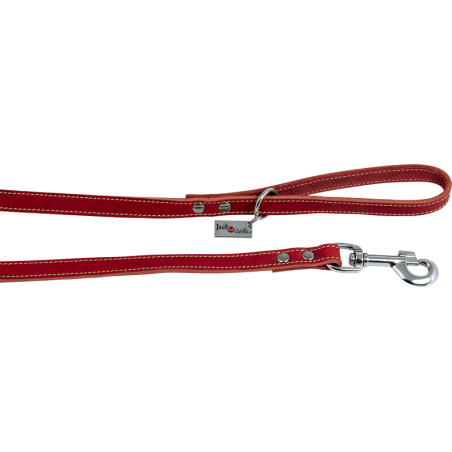 Cuir Gras Laisse Rouge-25mmx100cm - Jack and Vanilla à 46,95 € - Jack and Vanilla - 46/7809 - Cuir de luxe
