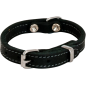 Cuir Gras Collier Noir-30mmx65cm/tour de cou 52-58cm - Jack and Vanilla