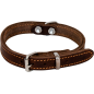 Cuir Gras Collier Brun-20mmx50cm/tour de cou 39-43cm - Jack and Vanilla Cuir Gras Collier Brun-20mmx50cm/tour de cou 39-43cm - Jack and Vanilla